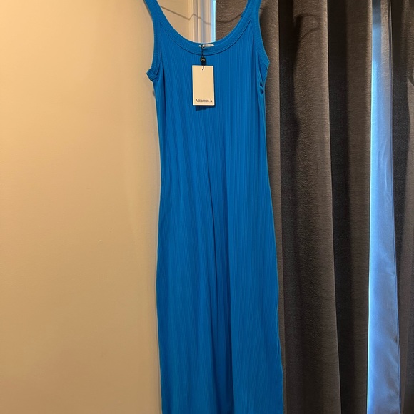Vitamin A West Dress in Blue - Picture 4 of 6